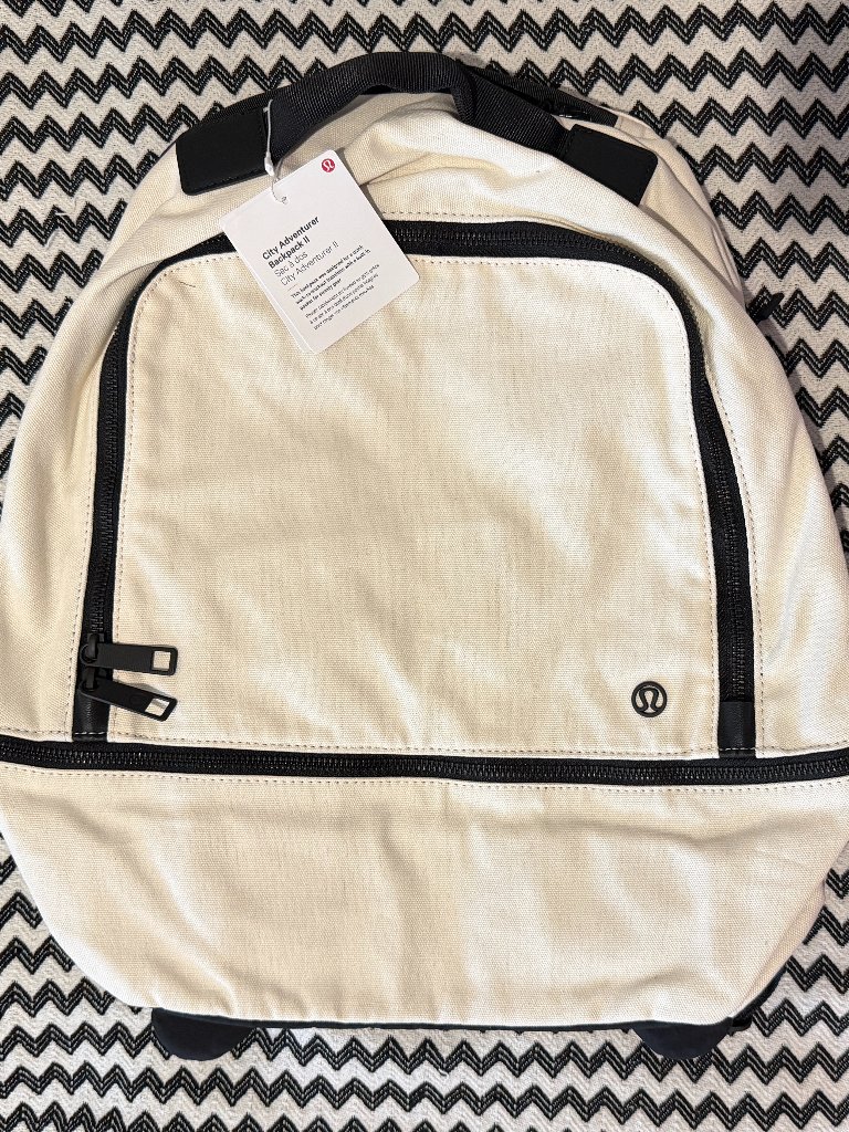 Nwt Lululemon Angel Wing City Adventurer Backpack 17l ~ New ~ Fast Ship!